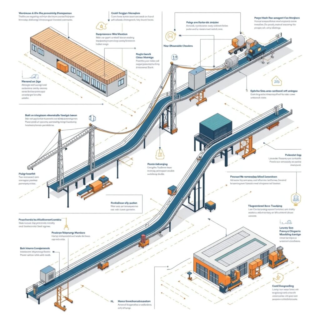 Types and Uses of Industrial Conveyor Systems