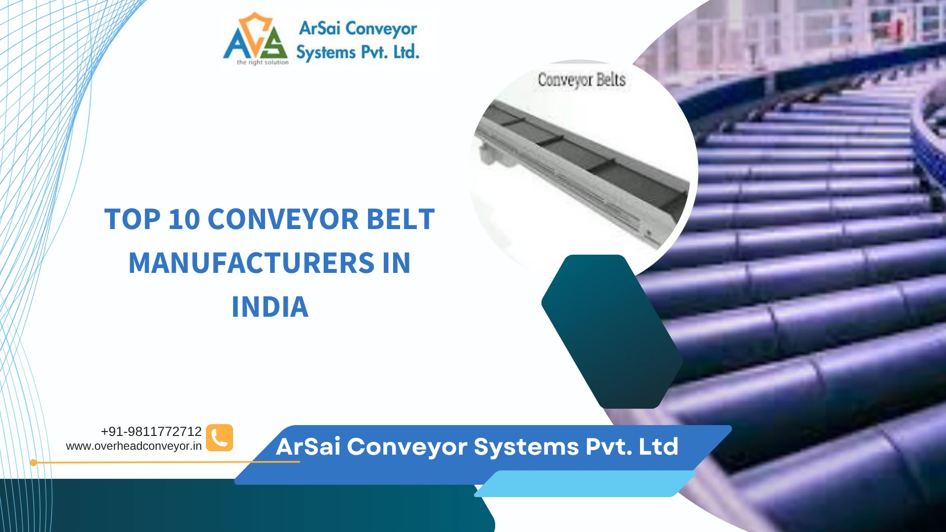 You are currently viewing Top 10 Conveyor Belt Manufacturers in India
