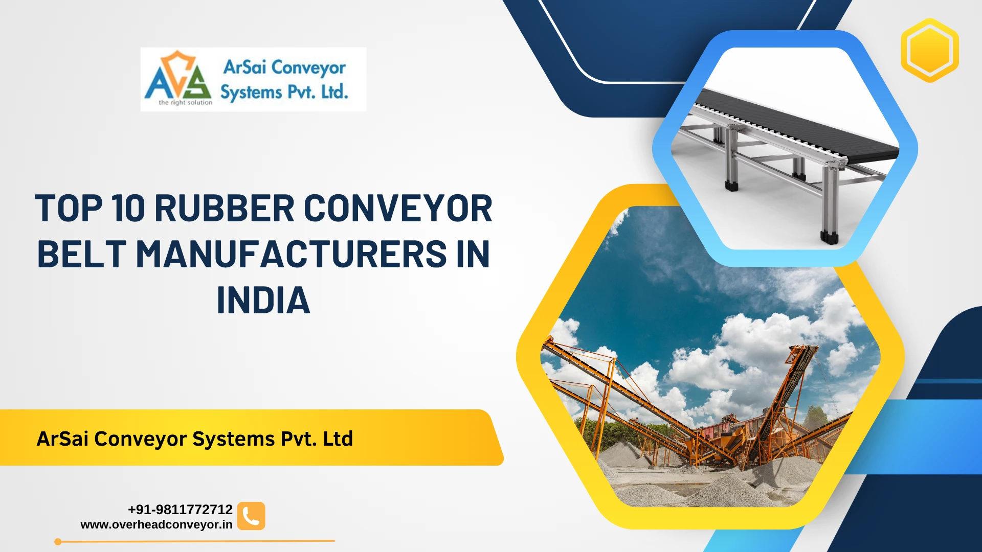 You are currently viewing Top 10 rubber conveyor belt manufacturers in india