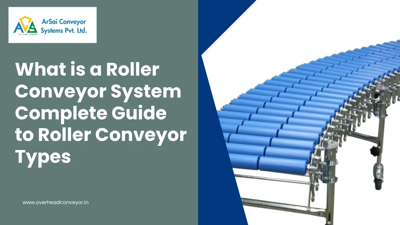 You are currently viewing What is a Roller Conveyor System? Complete Guide to Roller Conveyor Types & Belt Conveyor Roller Types Explained