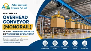 Read more about the article Why Use an Overhead Conveyor (Monorail) in Your Distribution Center or Warehouse Operations?